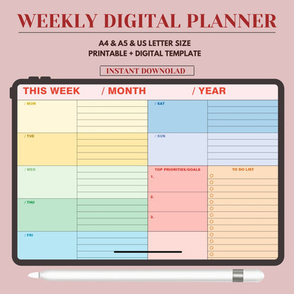 Weekly Digital Planner