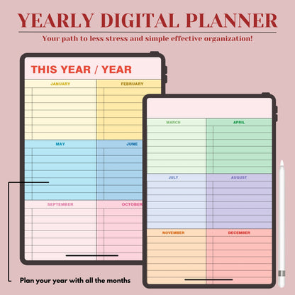 Yearly Digital Planner